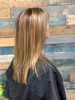 Warm balayage for the fall