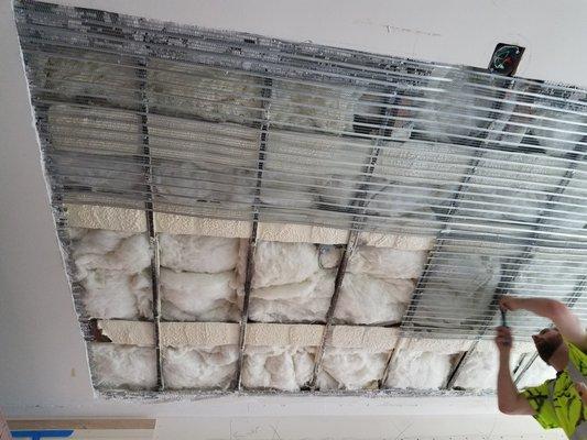 Lath Installation for plaster repair