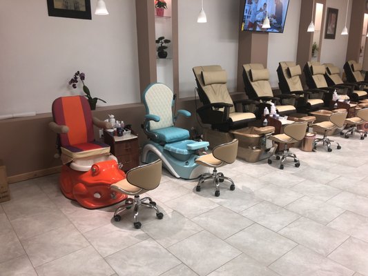 Kids pedicure chairs