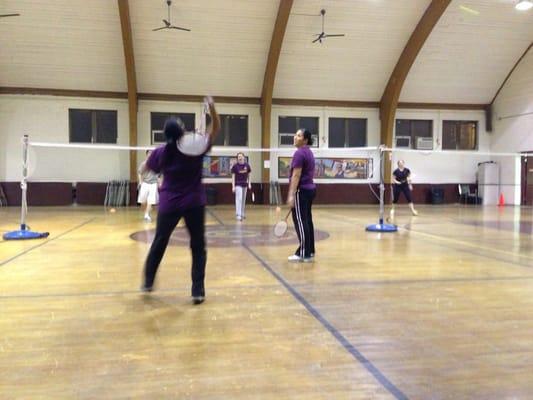 A great place to play badminton -LC