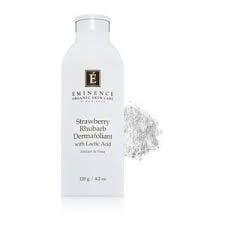 Eminence Organics Strawberry Rhubarb Dermafoliant with Lactic Acid... One of the spa favorites!