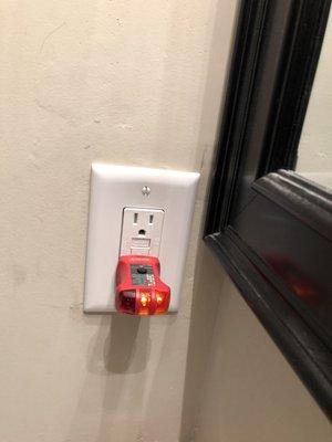 An easy way to check if an outlet is wired correctly