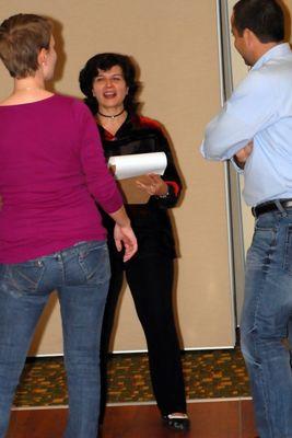 Laura also conducts Company Team Building events, including Team Line Dancing programs.