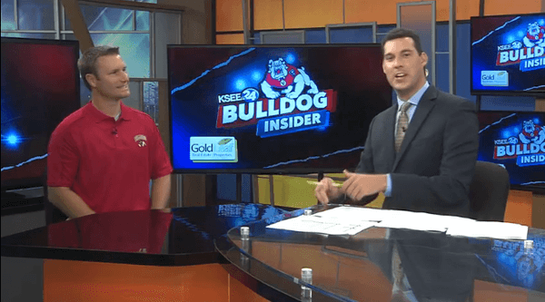 Baseball Hitting Drills For Power - Joey Myers interviewing with a Fresno news station