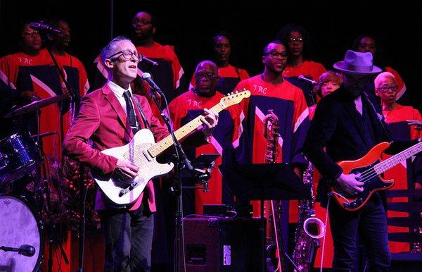 John Paul Keith with the Tennessee Mass Choir