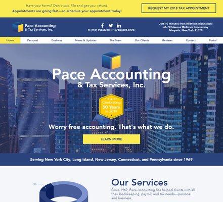 Worry free accounting. That's what we do.