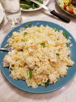 Fried rice with chicken