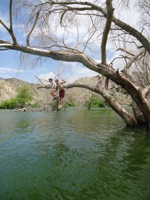 Summer at the Dam! Our kids having a blast!