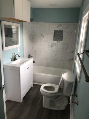 Bathroom renovation