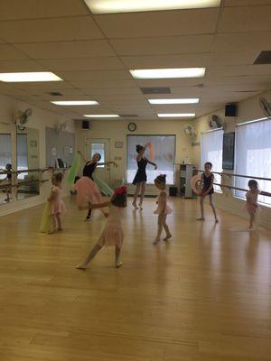 Ballet I class