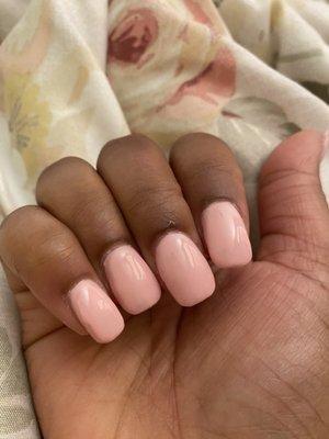 Name that shape!! What shape is each nail? Because they aren't the same!