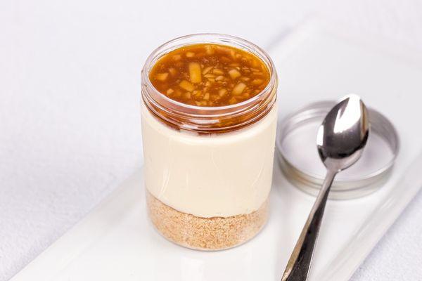 Caramel Cheesecake Jar