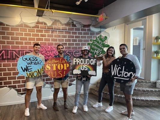 We escaped!!