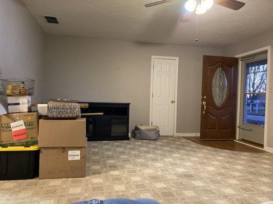 Before living room