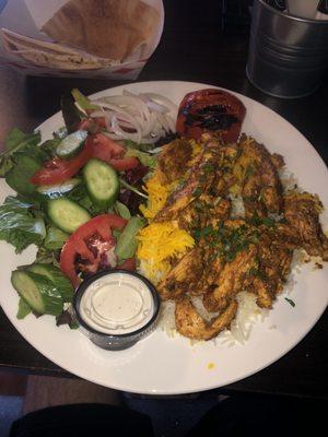 Chicken Shawarma Plate