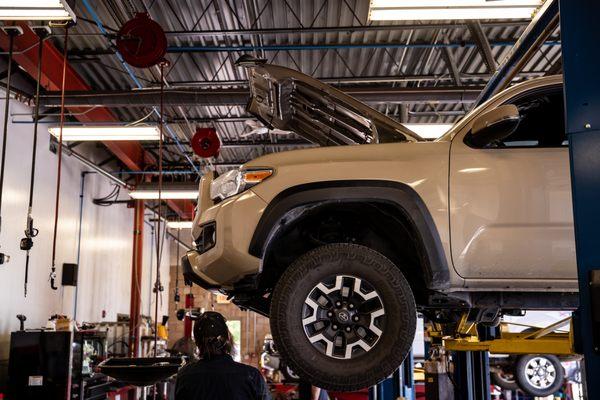 Toyota Tacoma Oil Change and Maintenance Service