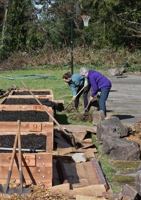 We're building a Community Garden!
 "5th Ave Community Garden"-  opening soon!