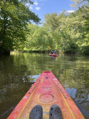 It's not a race Sonny Boy...slow down and lose yourself for a moment...then hit the (mild) rapids.