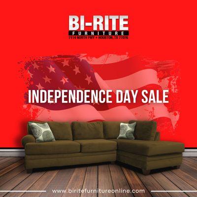 Come check out our Independence Day Sale!!! #BiRiteFurniture #IndependenceDaySale