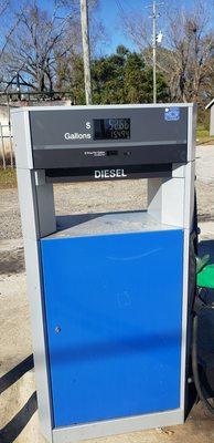 New gas pumps installed