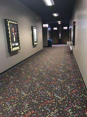 Not a single piece of trash or popcorn on the ground.