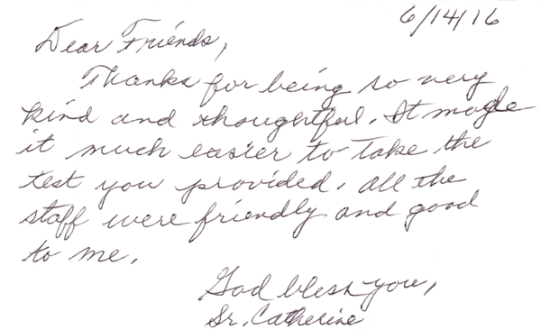 We love getting feedback from our patients. Thank you for giving us the opportunity to serve you!