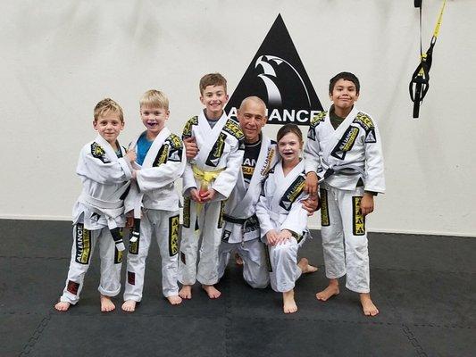 Brazilian Jiu Jitsu for Kids at Alliance Belmont (Institute of Brazilian Fitness).