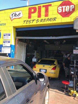 Getting smog check - Lights & Brakes