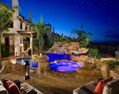 You can get started on the backyard of your dreams...today! Pools and Spas, water features, landscaping and so much more!