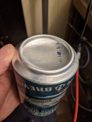 Long expired beer