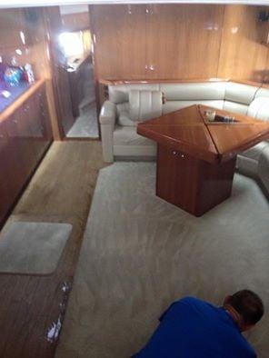 We clean boats too. Here's one we did just a couple of days ago, May 1, 2015.