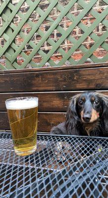 Patio, beer