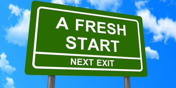 Filing Bankruptcy is often referred to as a fresh start, mostly because:  IT IS!