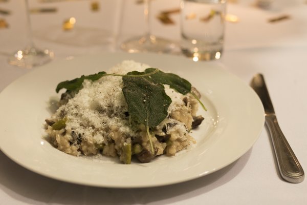 Wild Mushroom and Asparagus Risotto