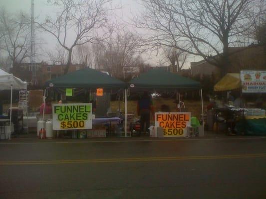 Our Tents at Soulard Mardi Gras in 2010