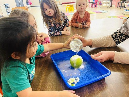 Science experiments!