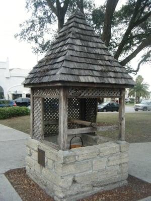 Very, very old well that served the first town