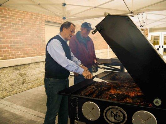 We get serious about our grilling around here!