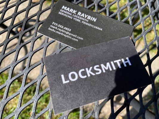 Business cards.