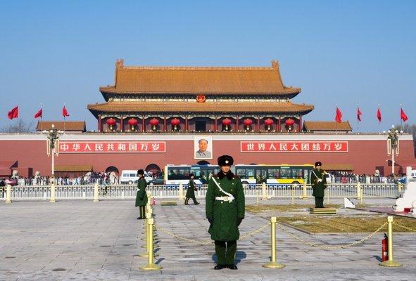 Tian'anmen Square, Beijing, China.