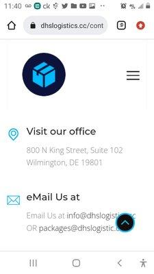 Blue Marble doesn't have an issue being affiliated with DHS Logistics--known to scam people out of money as they share the same address