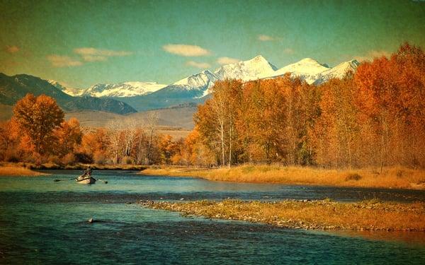 Fall fishing on the Big Hole River is a must!