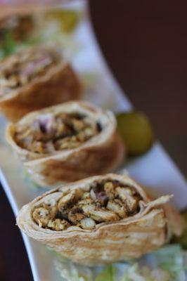 Chicken shawerma sandwich