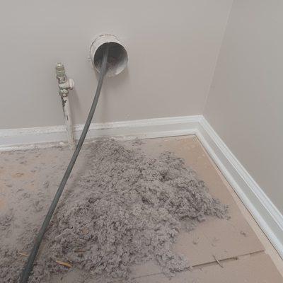 Dryer vent cleaning.