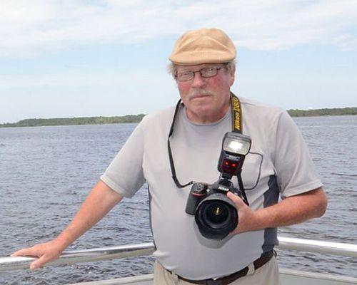 John Gregory on a sea going photo shoot...