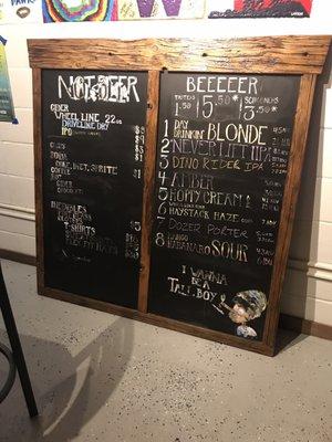 Drink Menu