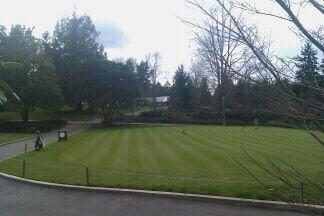 The Putting Green outside the Clubhouse