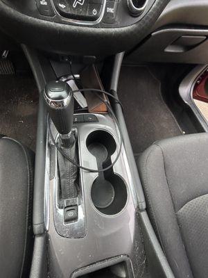 Dirty cup holders