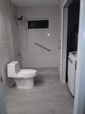 Bathroom remodel .. after