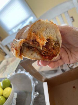 32. Eggplant Parmigiana Sub